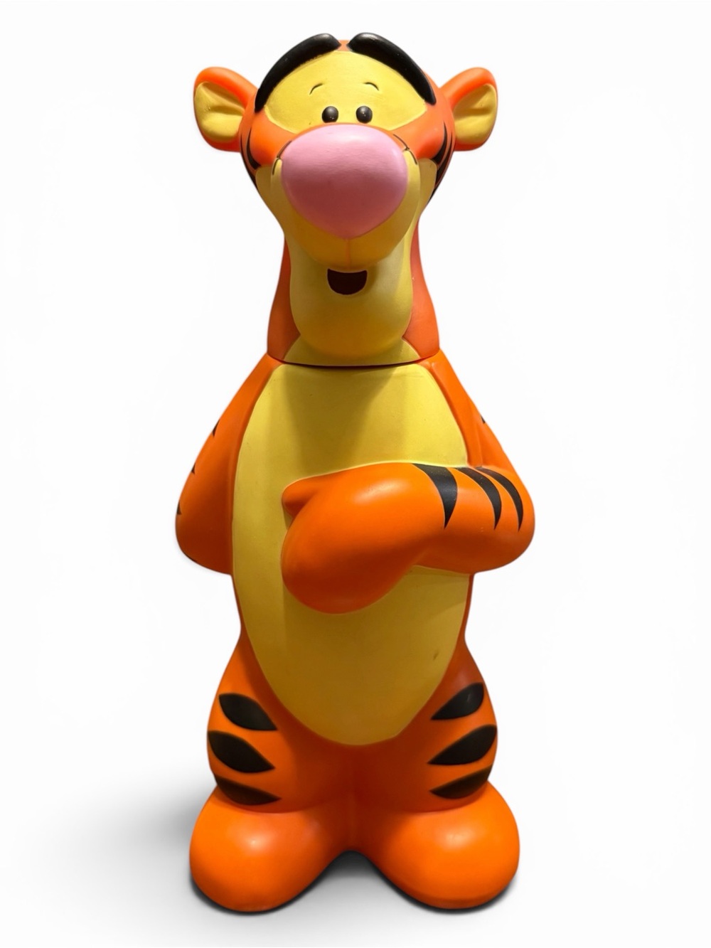 Vintage Disney Store Tigger Drink Bottle Winnie the Pooh Kids Cup Missing Straw